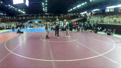 120 lbs Champ. Round 2 - CAMILLA ALDERMAN, Sunlake vs Isabela Barrera, Freedom