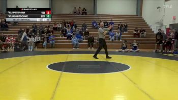 157 lbs Quarterfinal - Elias Bieschke, Benton Community vs Eli Petersen, Vinton-Shellsburg