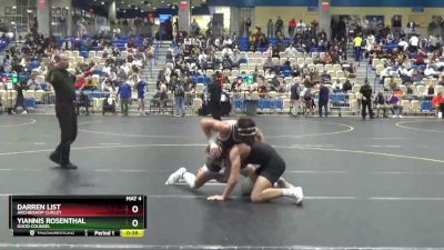 150 lbs Cons. Round 3 - Yiannis Rosenthal, Good Counsel vs Darren List, Archbishop Curley
