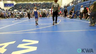 55 lbs Semifinal - Axel Gibson, Team Guthrie Wrestling vs Tatum Hawkins, Noble Takedown Club