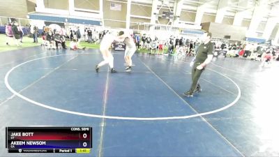 215 lbs Cons. Semi - Jake Bott, UT vs Akeem Newsom, CA