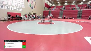 138 lbs Champ. Round 1 - Collin McDowell, Arrowhead Union vs Blake Congdon, Cleveland