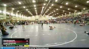 119 lbs Round 2 (4 Team) - Colton Richter, Gold Rush Wrestling vs Ryder Crawford, Team Montana