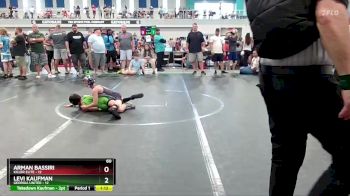 60 lbs Round 5 (6 Team) - Arman Bassiri, Killer Elite vs Levi Kaufman, Georgia United