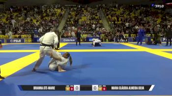 Brianna Ste-Marie vs Maria Cláudia | 2025 World Jiu-Jitsu IBJJF Championship