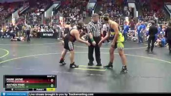 170 lbs Semis & 1st Wrestleback (8 Team) - Mark Jayne, Jackson Northwest vs Nathen Main, South Lyon Matcats