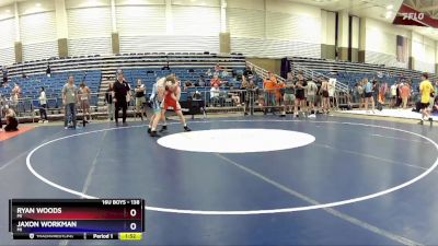 138 lbs Quarterfinal - Ryan Woods, MI vs Jaxon Workman, MI