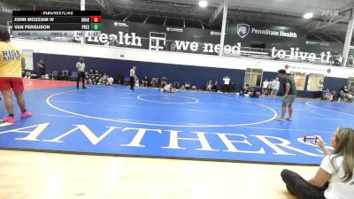 134 lbs Rr Rnd 5 - John Mozzani IV, Kraken Blue - HSCB vs Van Ferguson, Prestige Worldwide Red - HSCB