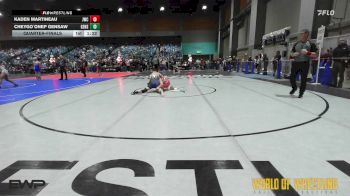 157 lbs Quarterfinal - Kaden Martineau, JWC vs CHEYGO`ONEP GENSAW, Gensaw Elite Garage Boys