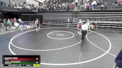 123 lbs Cons. Round 4 - Cole Ashworth, Viewmont vs Daxton Hess, Weber