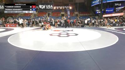 215 lbs Cons. Rd Of 64 - Connor Cannon, OK vs Thomas Dougherty, GA