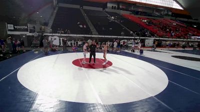 100 lbs Semis - Luke Provost, Oregon vs Lucas Dunn, Oregon