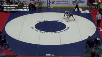 103 lbs Consi Of 16 #1 - Jarrett Sandiford, Easton vs Cole Bollinger, Cocalico