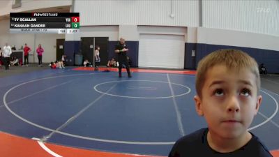 70 lbs Quarterfinal - Ty Scallan, Youngsville Gladiators Academy vs Kanaan Gandee, Louisiana