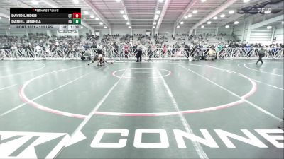 113 lbs Round Of 128 - David Linder, CT vs Daniel Uranga, GA