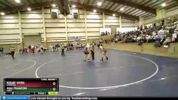 190 lbs Cons. Round 1 - Max Francom, Orem vs Kolby Yates, Syracuse