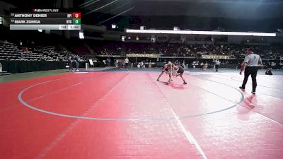 141 lbs Round Of 32 - Anthony Denier, Rensselaer Polytechnic Institute vs Mark Zuniga, Utah Tech