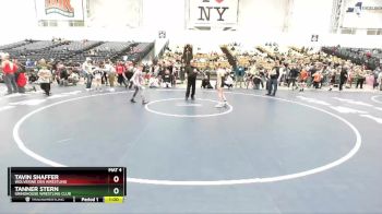 85 lbs Cons. Round 2 - Tavin Shaffer, Wolverine Den Wrestling vs Tanner Stern, Grindhouse Wrestling Club