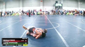 105 lbs Cons. Round 2 - Nicholas Freeze, Midwest RTC vs Carter Schumacher, Capital City