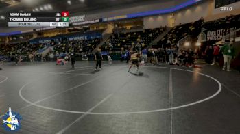 150 lbs Prelim - Adam Bagan, Linn-Mar vs Thomas Boland, Bettendorf