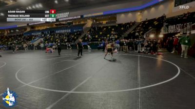 150 lbs Prelim - Adam Bagan, Linn-Mar vs Thomas Boland, Bettendorf