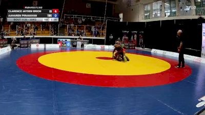 55kg Semifinal - Clarence Jayden Brion, Coast RTC vs Aaharen Piranavan, Team Impact Wrestling Club