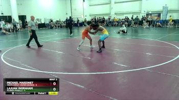 120 lbs Round 1 (6 Team) - Lajuan Ingraham, Florida Pitbulls vs Michael Maisonet, Youth Impact Center Orange