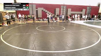 190 lbs Round Of 16 - Kauan De Sant'anna, Masuk vs Enrique Perez, Notre Dame-West Haven