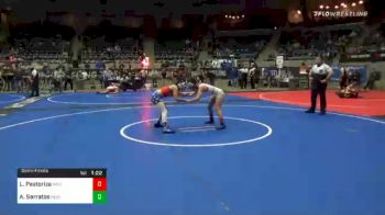 98 lbs Semifinal - Lisa Pastoriza, Arizona Girls Wrestling vs Alicia Serratos, Reign WC