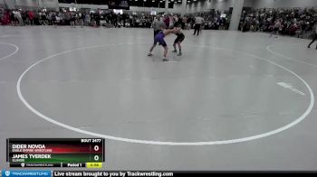 144 lbs Cons. Round 2 - Dider Novoa, Eagle Empire Wrestling vs James Tverdek, Illinois