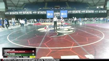 71-75 lbs Round 1 - Audrey Loe, Franklin Pierce Cardinal Wrestling Club vs Jamie Pahre, Lake Stevens Wrestling Club
