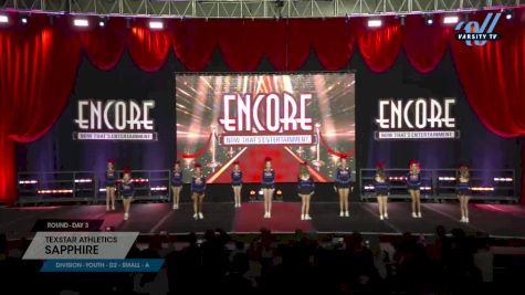 TexStar Athletics - Sapphire [2024 L1 Youth - D2 - Small - A Day 3] 2024 Encore Grand Nationals