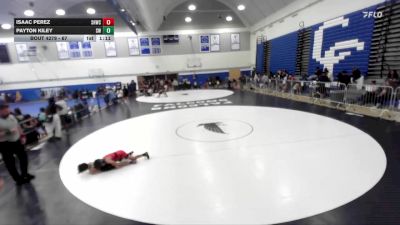 67 lbs Semifinal - Payton Kiley, Sting WC vs Isaac Perez, Savage House Wrestling Club