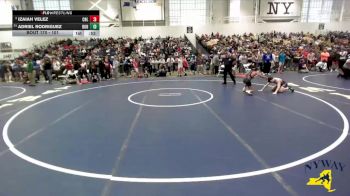 101 lbs Champ. Round 1 - Adriel Rodriguez, Amsterdam Wrestling Team vs Izaiah Velez, Club Not Listed