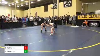 90 lbs Semifinal - Colin Walther, Neshaminy vs Logan Stewart, Lakeview