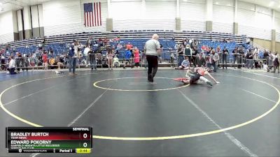 86 lbs Semifinal - Edward Pokorny, Garfield Heights Little Bulldogs Wrestling Club vs Bradley Burtch, Team NBWC