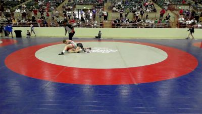 105 lbs Consolation - Luke Mealer, Guerrilla Wrestling Academy vs Parker Voss, Team Alpha Wrestling