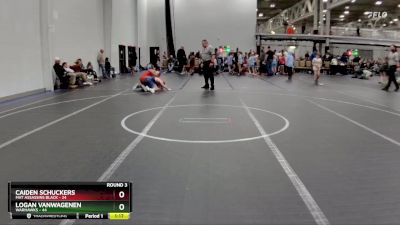 130 lbs Round 3 (4 Team) - Logan Vanwagenen, Warhawks vs Caiden Schuckers, Mat Assassins Black