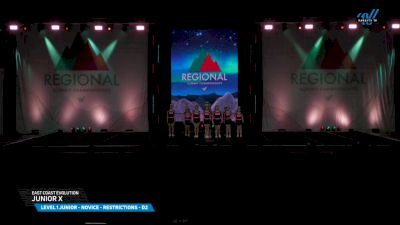 East Coast Evolution - Junior X [2025 L1 Junior - Novice - Restrictions - D2 Day 1] 2025 The Northeast Regional Summit