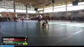 58 lbs Round 1 (4 Team) - Kennedy Hogan, Charlies Angels Pink vs Esmae Morris, Hillbilly Hamster Mafia