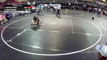 75 lbs Cons. Round 1 - Carter Lippert, Ogallala Youth Wrestling Club vs James Kramer, IronHawk Wrestling Academy