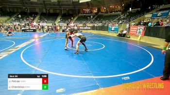 157 lbs Quarterfinal - JaKoby Petree, Cowboy Wrestling Club vs Jamison Chambliss, Storm Elite
