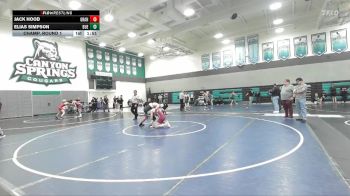 120 lbs Champ. Round 1 - Jack Hood, Granite Hills vs Elias Simpson, Buena