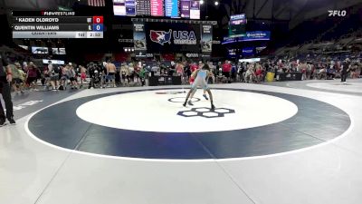 100 lbs Quarters - Kaden Oldroyd, UT vs Quentin Williams, IL