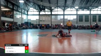 74-78 lbs Semifinal - Connor Collins, The Compound vs Kaden Joustra, ISI