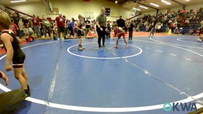 58 lbs Semifinal - Kason Gabbard, Raw Wrestling Club vs Chris Waitkus, Team Tulsa Wrestling Club