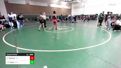 126 lbs Consi Of 16 #2 - Jesse Salazar, Covina vs Jacob Tapia, Northview