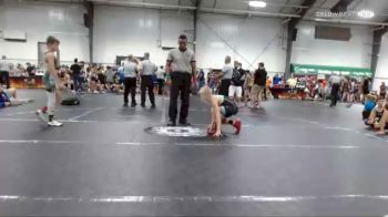 90 lbs Round 4 (8 Team) - Cale Wimberly, Steel Valley Renegades vs Jack Nutter, Reverence Wrestling Club