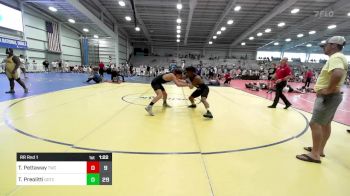 160 lbs Rr Rnd 1 - Taylen Pettaway, Tallwood Wrestling Club vs Tony Preolitti, Team Gotcha Blue