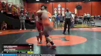 285 lbs Cons. Round 2 - Zack Hawkins, Machesney Park (HARLEM) vs Ivan Hernandez, Fox Lake (GRANT)